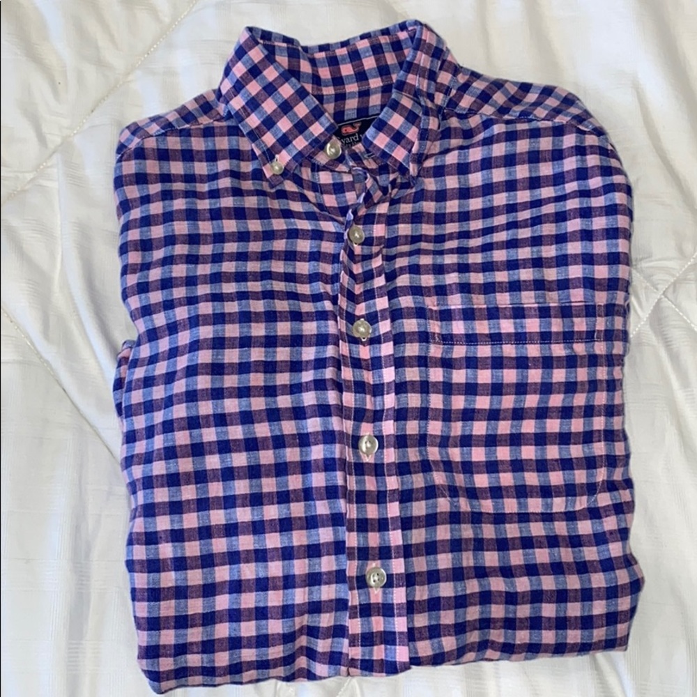 Vineyard Vines Slim Fit Cotton Button Down XS